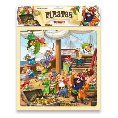 PUZZLE 25 PZAS PIRATAS DURAVIT