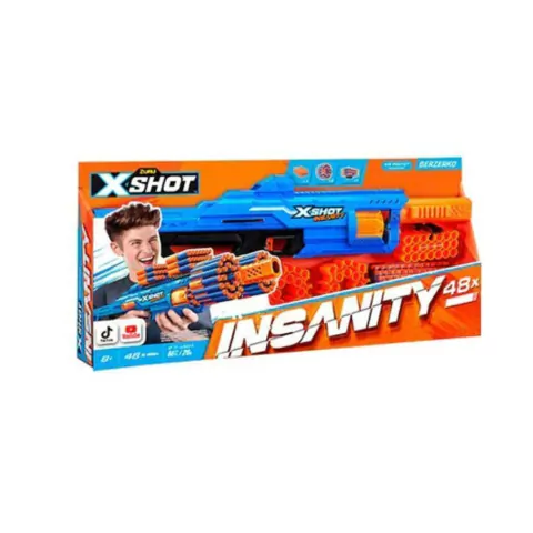 X-SHOT INSANITY BERZERKO 48 DARDOS