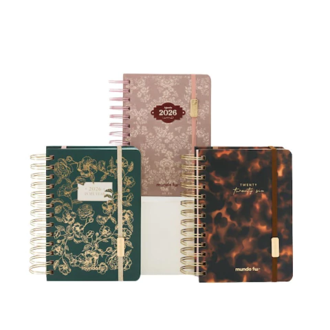 AGENDA 2026 FW DOS DÍAS POR PAGINA BOHO - comprar online