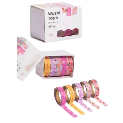 WASHI TAPE FW SET X5 - comprar online