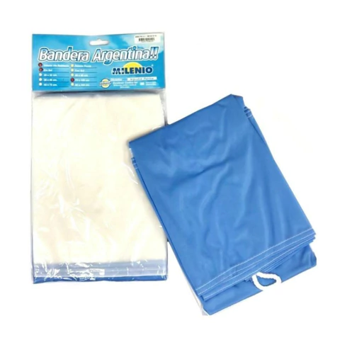 BANDERA DE TELA ARGENTINA SIN SOL NUEVO MILENIO DE 135 X 250 - comprar online