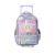 MOCHILA CON CARRO CHIMOLA LOVE THE PLANET 17" - comprar online