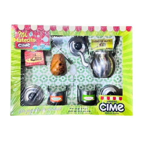 JUEGO DE MATE ALUMINIO 10 PZAS