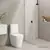 Chuveiro com Tubo de Teto Deca Acqua Plus Black Matte - Bello Bagno | Perfezione per la tua casa.