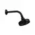 Chuveiro com Tubo de Parede Deca Acqua Plus Standart Black Matte - comprar online