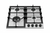 Cooktop Zurique Aço Inox 60cm De Bacco