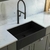 Cuba Primaccore Farm Sink 700 PVD Nano Black De Bacco - comprar online