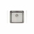 Cuba Tramontina Design Collection Quadrum em Aço Inox com Acabamento Scotch Brite 45x40cm