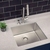 Cuba Tramontina Design Collection Quadrum em Aço Inox com Acabamento Scotch Brite 45x40cm - Bello Bagno | Perfezione per la tua casa.