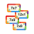 Jogo de Card Matemático Multiplicação na internet
