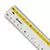 Régua de 15cm para canhoto - comprar online