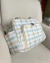 Mala Iza | Xadrez Verde com Bege - comprar online