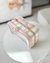 Trio de Organizadores Xadrez Caramelo com Rosa - comprar online
