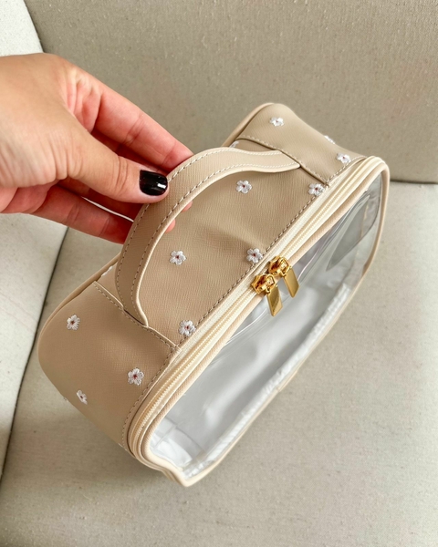 Organizador Multiuso Bege | Mini Flores - comprar online