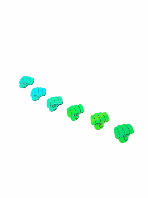 APLIQUE MÃO HUKE PARA ENFEITAR LAÇOS 100 PCS