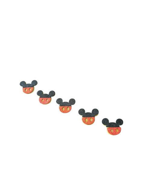 APLIQUE MICKEY PARA ENFEITAR LAÇOS 100 PCS