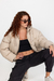 Campera PUFFER AURA Beige - comprar online
