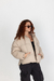 Campera PUFFER AURA Beige