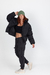 Campera PUFFER AURA Negro - walk