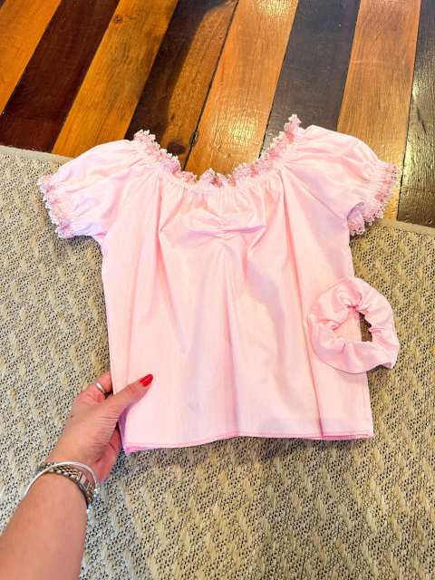 Ciganinha Oktoberfest Rosa bebê - comprar online