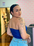 Imagem do Tube Top Azul Bic