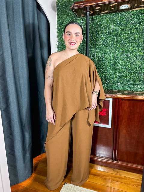 Conjunto Livia Marrom (PRÉ VENDA) - comprar online