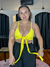 Cropped Bruna Amarelo - Espaço Migless