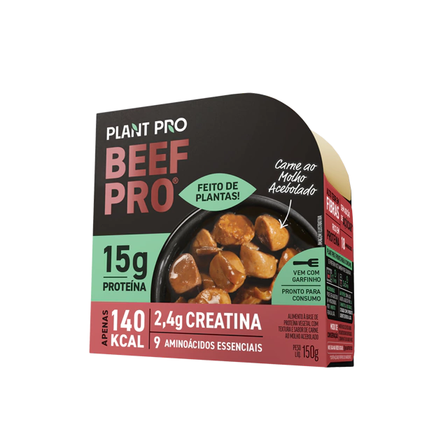 PLANT PRO CARNE AO MOLHO ACEBOLADO