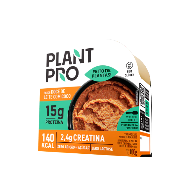 PLANT PRO DOCE DE LEITE COM COCO 100gr
