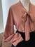 Camisa Crepe com Amarração - Loja Anebi