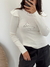 Blusa Tricot Melina - Off-white - Loja Anebi