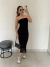 Vestido Midi Tule Louise - Preto