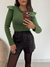 Blusa Tricot Melina - Verde na internet