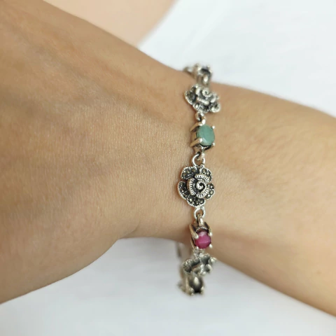 PULSERA PIEDRAS RAIZ - comprar online
