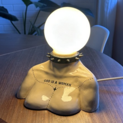 Luminária busto
