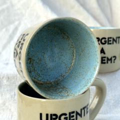 Caneca URGENTE PRA QUEM? - comprar online