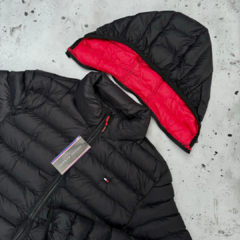 Puffer Tommy Hilfiger Unisex Negra - tienda online