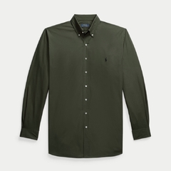 Camisa Polo Classic Fit Verde Militar en internet