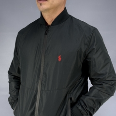 Rompeviento Bomber Polo RL Negro (Art. 6840) en internet