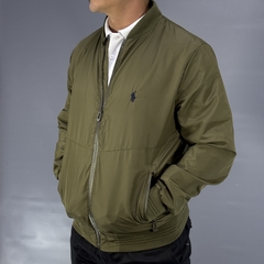 Rompeviento Bomber Polo RL Verde (Art. 6840) - comprar online