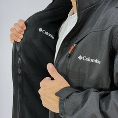 Campera Columbia Neoprene 2 en 1 Negra - Estilo Selecto