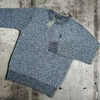Sweater Polo Jaspeado Gris Claro