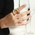 Anel Ceci Banho de Ouro 18K - loja online