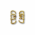 Brinco 4 Garras Banho de Ouro 18k - loja online
