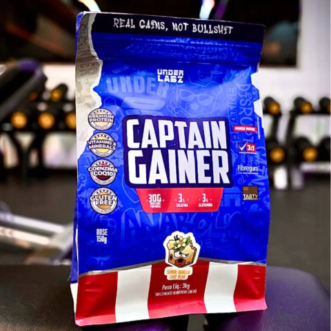 Captain Gainer 3kg | UnderLabz