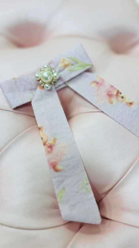 LAÇO BORDADO PÈROLA