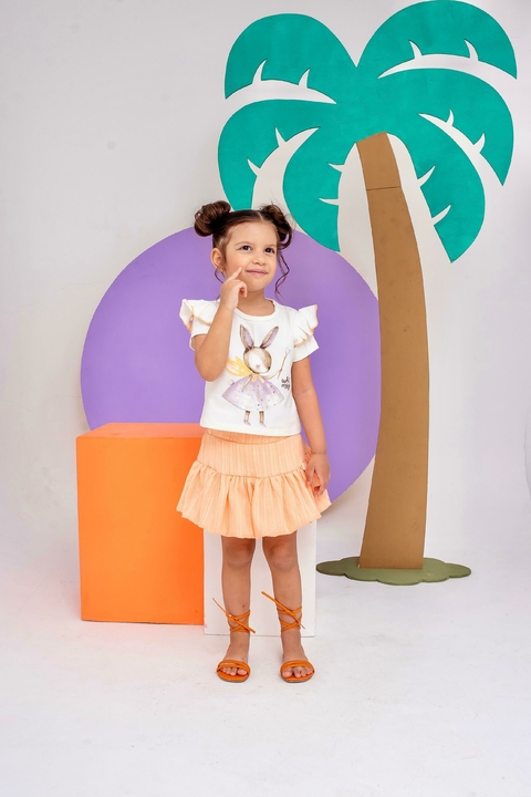 Conjunto saia coelhinha - comprar online