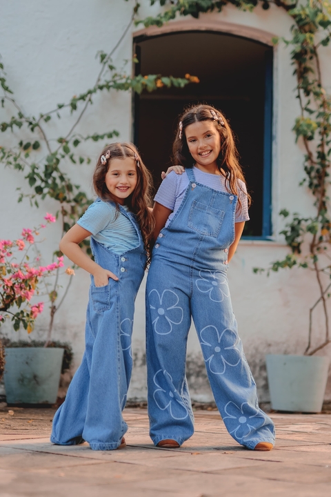 Macacão Dalia jeans - comprar online