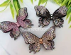 Borboleta Strass Feltro