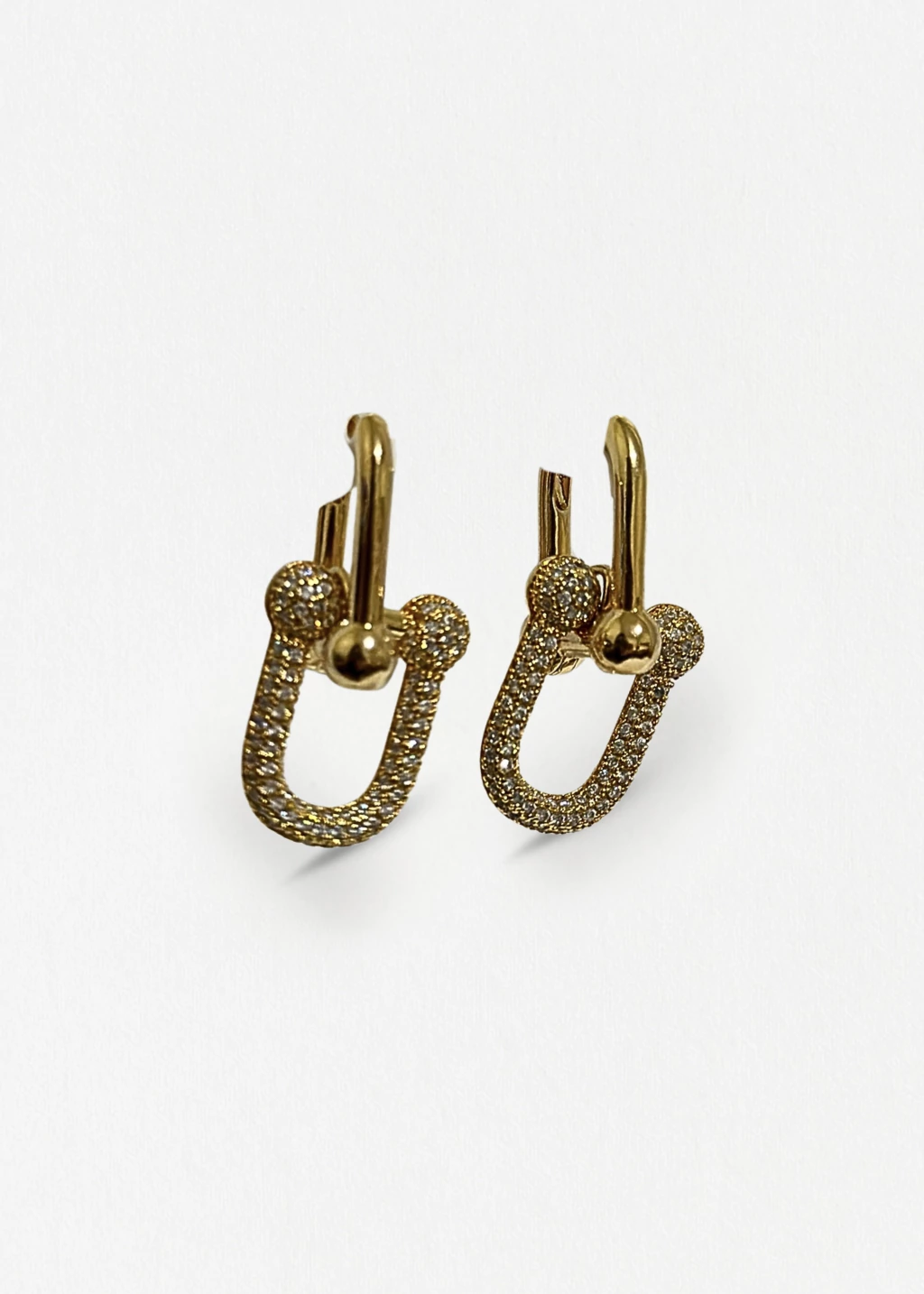 BRINCO ELOS DOURADO CRAVEJADO